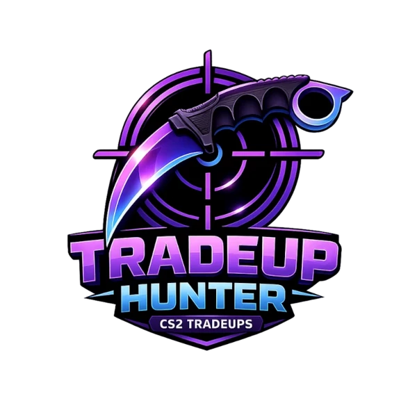 tradeuphunter's logo with text
